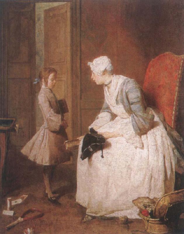 Jean Baptiste Simeon Chardin The Govemess